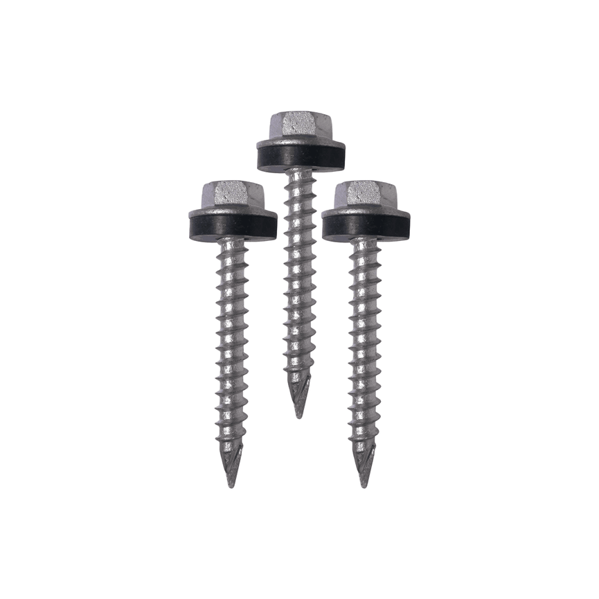 Tornillo para Techo Hexagonal L.L.S. 10-12 X 1.1/2 (100un)