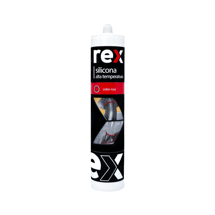 SILICONA REX ALTA TEMP. ROJA 300 ML 30142