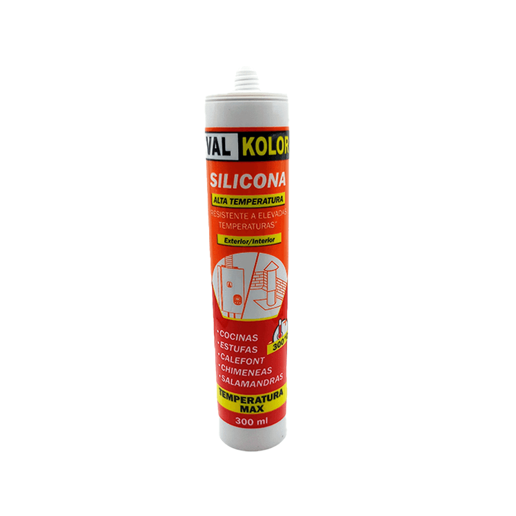 SILICONA ALTA TEMPERATURA ROJA 300 ML 30111