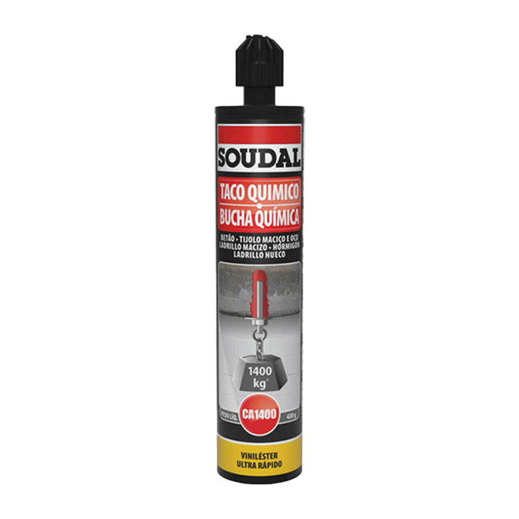 EPOXICO SOUDAL TACO QUIMICO CA 1400 280 ML