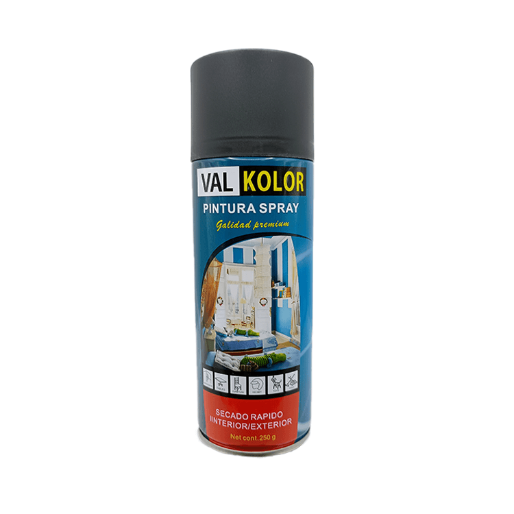 PINTURA SPRAY NEGRO BRILLANTE