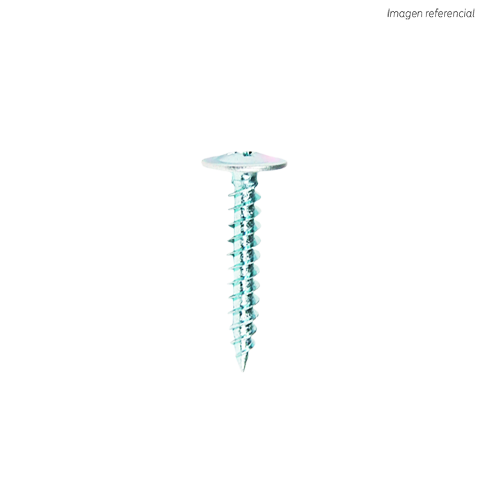 TORNILLO TRUSS 8 X 2" P.FINA ZN. (100un)